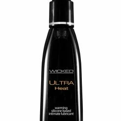 Lubes Wicked Sensual Care Ultra Heat Warming Sensation Silicone Based Lubricant - 2 Oz. Fragrance Free