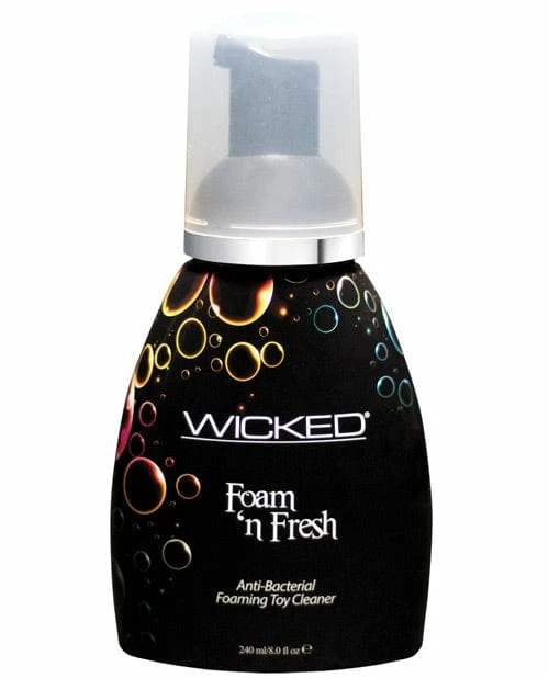 Wicked Sensual Care Foam N Fresh Anti-bacterial Foaming Toy Cleaner - 8 Oz.