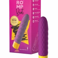 Wow Tech Romp Beat Bullet Vibrator - Purple