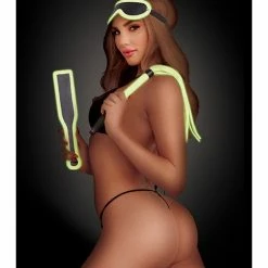 XGEN Kink & BDSM Whip Smart Glow In The Dark Deluxe 3 Pc Impact Play Set