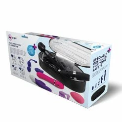 XGEN Luv Portable UV Sanitizing Case - Black Toy Cleaners & Storage