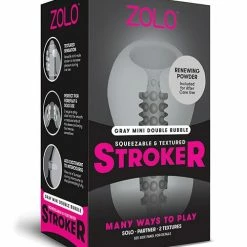 XGEN Penis Toys ZOLO Mini Double Bubble Stroker