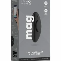 XGEN Love Distance Mag App Controlled Panty Vibe - Black Vibrators