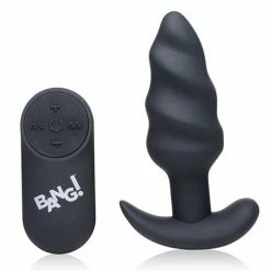 XR Brands Bang! Vibrating Butt Plug With Remote Control Anal Toys