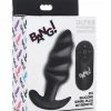 XR Brands Bang! Vibrating Butt Plug With Remote Control Anal Toys