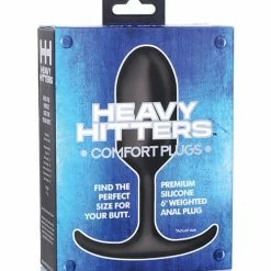 XR Brands Anal Toys Heavy Hitters Premium Weighted Anal Plug
