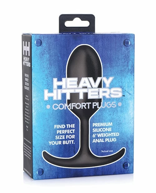 XR Brands Anal Toys Heavy Hitters Premium Weighted Anal Plug