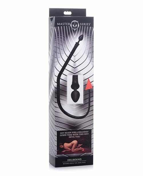 XR Brands Master Series Hellbound Braided Devil Tail Anal Plug