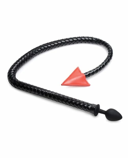 XR Brands Master Series Hellbound Braided Devil Tail Anal Plug