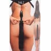 XR Brands Tailz Midnight Fox Tail Glass Anal Plug