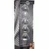 XR Brands Master Series Drops Anal Links Glass Dildo