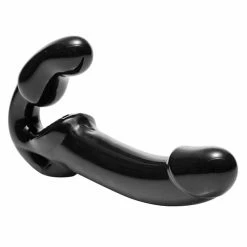 XR Brands Revolver Strapless Strap On G Spot Dildo - Black