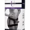 XR Brands Strap U Bardot Elastic Strap-on Harness With Thigh Cuffs Dildos