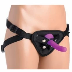 XR Brands Strap U Double G Deluxe Vibrating Strap-on Kit Dildos