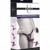 XR Brands Strap U Double Take Double Penetration Vibrating Strap On Harness - Purple