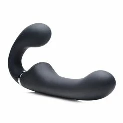 XR Brands Strap-U Mighty Rider 10x Vibrating Silicone Strapless Strap On