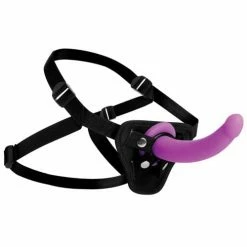 XR Brands Strap U Navigator Silicone G Spot Dildo With Harness Dildos