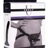 XR Brands Strap U Pegged Pegging Dildo With Harness Dildos