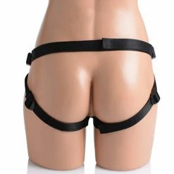 XR Brands Strap U Pegged Pegging Dildo With Harness Dildos