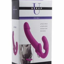 XR Brands Dildos Strap U Vibrating Strapless Silicone Strap On Dildo