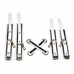 XR Brands Master Series Kink In The Dark Glowing Hog Tie Bondage Set