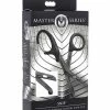 XR Brands Master Series Snip Heavy Duty Bondage Scissors With Clip - Black Kink & BDSM