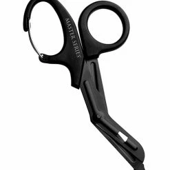 XR Brands Master Series Snip Heavy Duty Bondage Scissors With Clip - Black Kink & BDSM