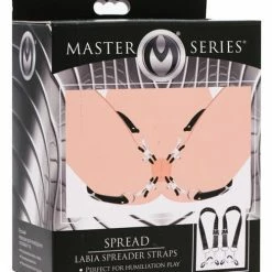 XR Brands Master Series Spread Labia Spreader With Clamps Kink & BDSM