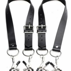 XR Brands Master Series Spread Labia Spreader With Clamps Kink & BDSM