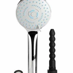 XR Brands CleanStream Shower Head With Silicone Enema Nozzle Enemas & Douches