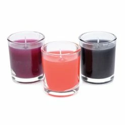 XR Brands Master Series Flame Drippers Candle Set - Multi Color Massage Oils & Candles