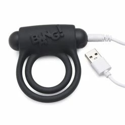 XR Brands Penis Toys Bang! Vibrating Cock Ring & Bullet With Remote Control