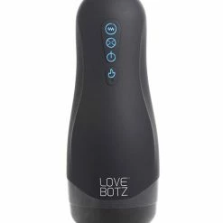 XR Brands Lovebotz Auto Milker 15x Sucking Masturbator - Black