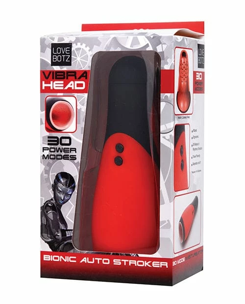XR Brands Penis Toys Lovebotz Vibra Head Bionic Auto Stroker