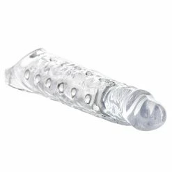 XR Brands Size Matters 3" Extender Sleeve - Clear