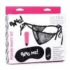 XR Brands Bang! Power Panty & Blindfold Kit - Pink