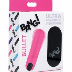 XR Brands Bang! Vibrating Bullet With Remote Control Vibrators