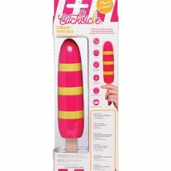 XR Brands Vibrators Cocksicle Fizzin 10x Silicone Rechargeable Vibrator