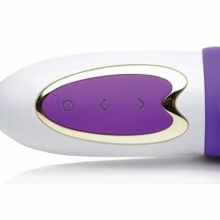 XR Brands Inmi 10x Flipper Flicker Rabbit With Moving Clit Stimulator - Purple Vibrators