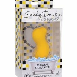 XR Brands Inmi Shegasm Sucky Ducky Silicone Clitoral Stimulator Vibrators