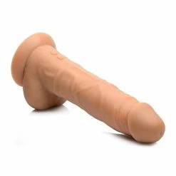 XR Brands Master Series Power Pounder Realistic Trusting Silicone Dildo - Ivory Vibrators