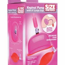 XR Brands Size Matters Vaginal Pump Large Vibrators