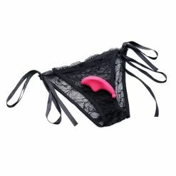 XR Brands Vibrators Whisperz Voice Activated 10x Panty Vibe With Remote Control - Pink