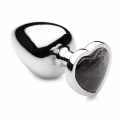 XR Brands Booty Sparks Gemstones Amethyst Heart Anal Plug