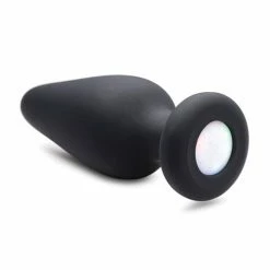 XR Brands Anal Toys Booty Sparks Silicone Light Up Anal Plug
