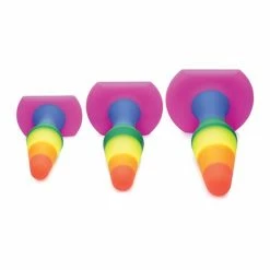 XR Brands Anal Toys Frisky Rainbow Silicone Anal Trainer Set