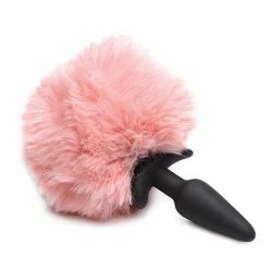 XR Brands Tailz Snap On Vibrating Silicone Anal Plug W-3 Interchangeable Tails & Remote - Asst Colors