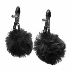 XR Brands Kink & BDSM Charmed Pom Pom Nipple Clamps