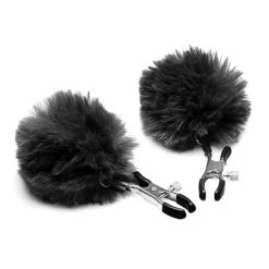 XR Brands Kink & BDSM Charmed Pom Pom Nipple Clamps