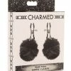 XR Brands Kink & BDSM Charmed Pom Pom Nipple Clamps